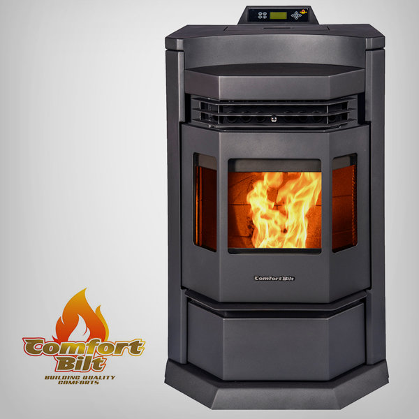 ComfortBilt Pellet Stoves 2800 Square Feet Direct Vent Freestanding